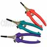 Micro-point Titanium Curved Tip Pruning Shears Spring Loaded