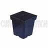 Kord Square Pot Black, 5.5 inch