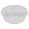 8 inch Clear Vinyl Saucer, Deep