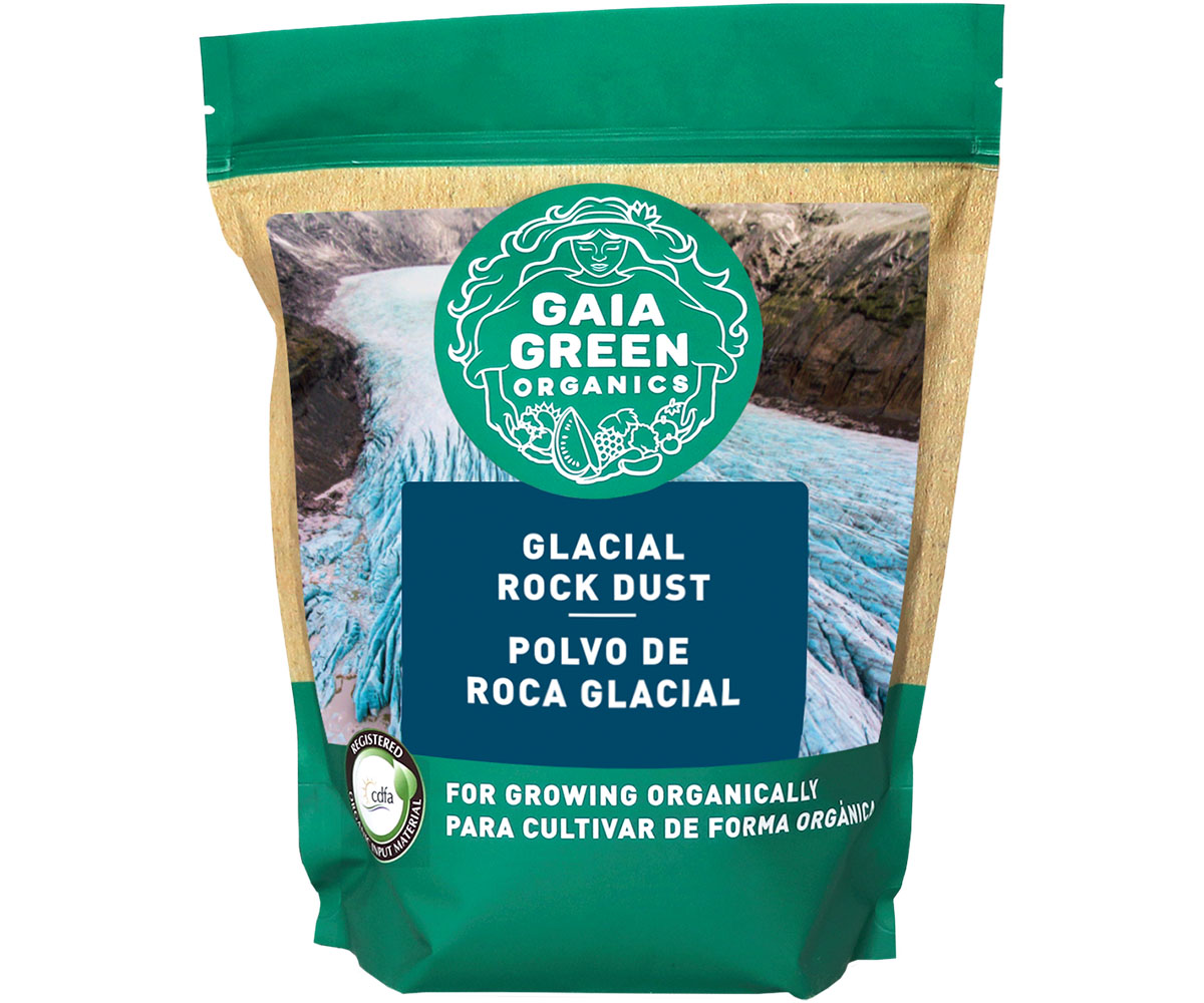 Gaia Green Glacial Rock Dust, 2 kg pouch