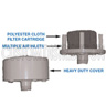 Inlet Air Filter/Silencer For 1.5 Hp Blower