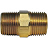 1/4 in Brass Hex Nipple, MPT