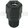 1/2 inch In-Line Probe Mounting Gland w/ Compression Fitting