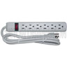 6 Outlet Power Strip with 25 Foot Power Cord