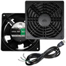 4 in. Fan (Power) 80 CFM T2 w/ Guard and Powercord, Hamilton