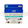 E.M. Erythromycin box of 10 packets, API