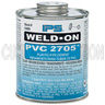 1/2 Pint Clear PVC Cement, PVC 2705, Low VOC