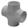 1-1/2 in. Cross Socket Spears Sch 40 GREY