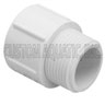 3x4 PVC Reducing Male Adapter mpt x soc Sch 40