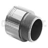 1-1/2 PVC Male Adapter mpt x soc Sch 80