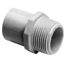 1-1/2 PVC Male Adapter spg x mpt Sch 80