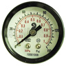 Pressure gauge, 2 inch dial, 1/8 inch MPT