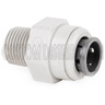 3/8 in x 3/8 in Speedtite MPT Strait Connector - Grey