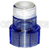 Quartz Cap w/ Ring (Clear Blue), Aqua UV